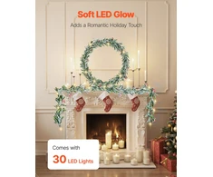 VEVOR Kalėdinė girlianda 275 cm su LED