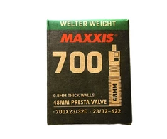 Kamera dviračiui Maxxis 700 x 23/32 Presta 48 mm Welter Weight