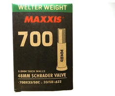 Kamera dviračiui Maxxis 700 x 33/50C; 28/29 x 1.30/2.00 Auto 48 mm Welter Weight