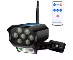 Kameros imitacija su LED šviestuvu