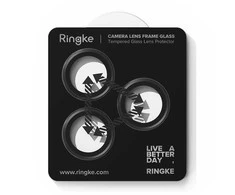Ringke Camera Frame Protector 2-pack skirtas Apple iPhone 17 Pro / 17 Pro Max – juodos spalvos