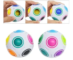 Kamuoliukas galvosūkis "Puzzle Magic Rainbow Ball"