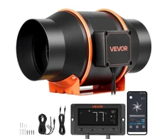 VEVOR Kanalinis ventiliatorius, 683m³/h, 152.4mm su EC varikliu