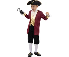 Kapitono Huko kostiumas berniukams – Piratai