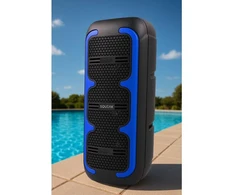 Karaoke garsiakalbis SQUEAK BEATONE BLUETOOTH 5.3, 45W FM RADIJAS, MICROSD, AUX, USB, USB-C SQ1009