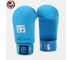Karate pirštinės - „Mitts 2“ MĖLYNOS WKF | MOOTO