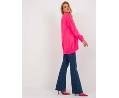 Kardiganas moterims -LC-SW-8042.69-fluo rožinė
