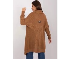 Kardiganas moterims -TW-SW-BI-305.99P-ruda