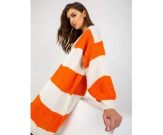Kardiganas moterims -TW-SW-BI-M3022.29X-oranžinė