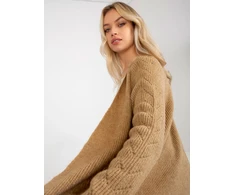 Kardiganas moterims-VI-SW-21TU750.31X-camel