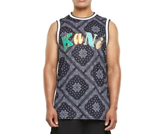Karl Kani Austas Firminis Paisley Krepsinio Tankas M 6031440