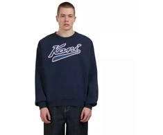 Karl Kani Varsity Print Viens Dydis Apvali Apykaklė Bliuzonas PD00007519