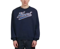 Karl Kani Varsity Print Viens Dydis Apvali Apykaklė Bliuzonas PD00007519