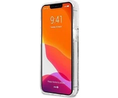 Karl Lagerfeld blizgus dėklas iPhone 13 Pro Max (sidabrinis)