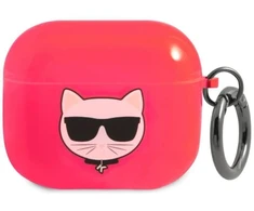 Karl Lagerfeld Choupette dėklas AirPods 3 - Rožinis