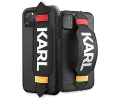 Dėklas Karl Lagerfeld Strap Case for iPhone 11 Pro 5.8" - Juodas
