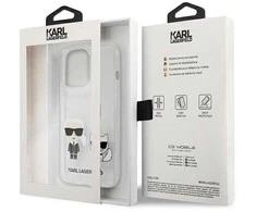 Karl Lagerfeld Karl &amp; Choupette skaidrus dėklas iPhone 13 Pro Max 6.7