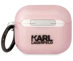 Karl Lagerfeld KLA3HNCHTCP Airpods 3 dėklas rožinė/rožinė Ikonik Choupette