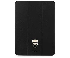 Karl Lagerfeld KLFC11OKMK iPad 11 Pro 2021 Book Cover Juodos spalvos/juodas Saffiano Karl Iconic