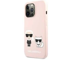 Karl Lagerfeld KLHCP13LSSKCI iPhone 13 Pro / 13 6.1 deklas Silikonas Karl &amp; Choupette