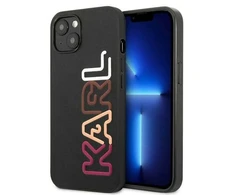 Karl Lagerfeld KLHCP13SPCOBK Apple iPhone 13 mini 5,4″ juodos spalvos kietas dėklas Multirožinės spalvos Brand