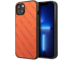 Karl Lagerfeld KLHCP13SPTLO iPhone 13 mini 5,4 deklas oranžinė / oranžinė Perforuota perforacija