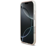 Karl Lagerfeld IML Karl RSG Logo MagSafe dėklas skirtas Apple iPhone 17 rožinės spalvos
