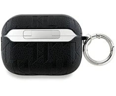 Karl Lagerfeld Monogram Dėklas galvos formos su Karl &amp; Choupette motyvu, skirtas AirPods Pro 2 - Juodas