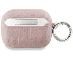 Karl Lagerfeld Monogram Karl Head dėklas, skirtas AirPods Pro 2 - rožinis