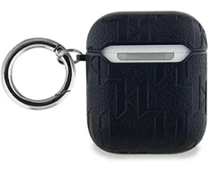 Karl Lagerfeld Monogram Karl Head dėklas skirtas AirPods 1 / 2 - juodas