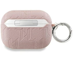 Karl Lagerfeld Monograminis Karl &amp; Choupette Head dėklas AirPods Pro 2 – rožinis