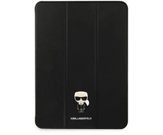 Karl Lagerfeld KLFC12OKMK Apple iPad 12.9″ Pro 2021 Book Cover juodos spalvos Saffiano Karl Iconic
