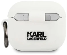 Karl Lagerfeld Silikoninis Choupette dėklas AirPods 3 - Baltas