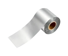 Karšto štampavimo folija VEVOR QY-TJZYS02, 6 cm x 120 m, sidabrinė