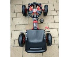 Lean Cars Kartingas Lean Toys A-15, raudonas
