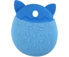 Katės formos silikoninis dėklas Tamagotchi, mėlynas