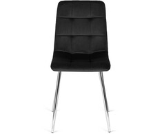Fotelis Mebel Elite Kėdė CESAR, juoda, veliūras