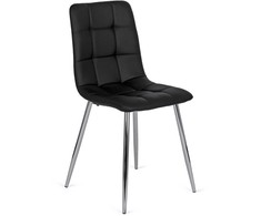 Fotelis Mebel Elite Kėdė ENZO, juoda, eko oda