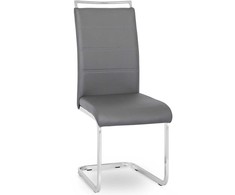 Mebel Elite valgomojo krėslas LOCA pilkos spalvos