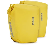 Kelioninis Dviračių krepšių pora ant bagažinės Thule Shield, 25 l, geltona