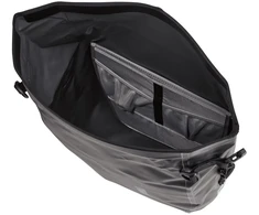 Kelioninis Thule Shield dviračio bagažinės krepšių pora, 25 l, juodi
