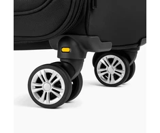 Kelioninis Vidutinis minkštas lagaminas Solier STL1801, juodas