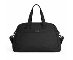 Women’s Fabric Sports Fitness Bag Solier FB54 Eloa – Juodas