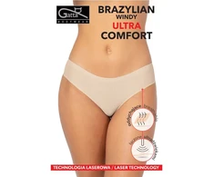Kelnaitės Brazilian Windy Ultra comfort Smėlio spalvos