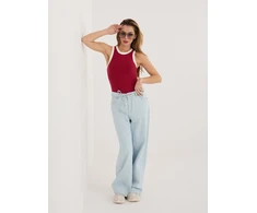 Kelnės-D80033BB62629L221-šviesiai mėlyna
