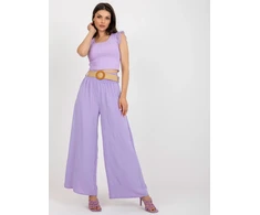 Kelnės-DHJ-SP-8387.57-Šviesiai violetinė
