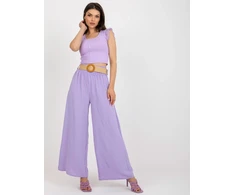 Kelnės-DHJ-SP-8387.57-Šviesiai violetinė
