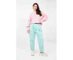 Kelnės iš korduroko, medvilnė su elastanu ITALY MODA