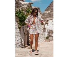 Kelnės iš lino ir viskozės LaBalancia