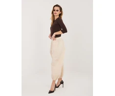 Kelnės-IT-SP-FL10309.70-jasny smėlio spalva